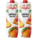 Meysu Şeftali Nektar 1 lt (2 paketi)