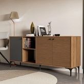 Mezza 1682 Vision Modern Konsol 180 Cm Ürgüp - Kaplan - Antrasit