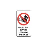 MFK TR080 Trafik Ikaz Levhası Mfk - Kırmızı