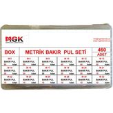 Mgk Bakır Pul Seti Metrik (460 Adet)