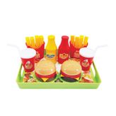 MGS Oyuncak Tepsili Hamburger Seti