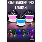 Mi Ve Mor Işıklı Projeksiyon Lambası
