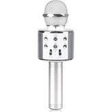 Mi7a WS-858 Karaoke Bluetooth Mikrofon - Gümüş