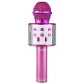 Mi7a WS-858 Karaoke Bluetooth Mikrofon - Pembe