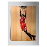 Michael Jordan, Metal Baskı Parlak Duvar Tablosu
