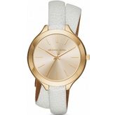 Michael Kors MK2477 Deri Kordonlu Bayan Kol Saati