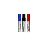 Micro 10 mm Siyah Mavi Kırmızı 3'lü Set Markör Kalem