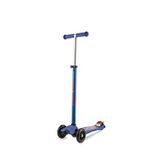 Micro Maxi Deluxe Gidonlu 3 Tekerlekli Mavi Çocuk Scooter