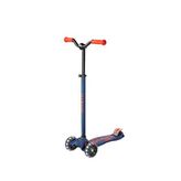 Micro Maxi Deluxe Pro Led Navy Red 3 Tekerli Işıklı Lacivert Çocuk Scooter
