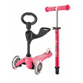 Micro MCR.MMD009 Pink Mini 3in1 Deluxe Scooter