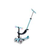 Micro Mini2Grow Deluxe Magic Led 3 Tekerlekli Çocuk Scooter Mavi