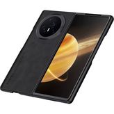 Microcase Honor Magic V3 Deri Kaplama Kılıf-AL5121 (Siyah)