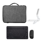 Microcase Honor Pad X8 10.1 Inch Tablet Çanta + Bluetooth Klavye + Mouse + Tablet Standı - AL8112
