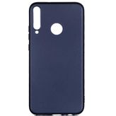 Microcase Huawei P40 Lite E Premium Matte Silikon Kılıf - Lacivert