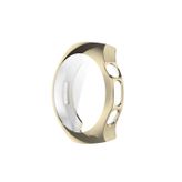 Microcase Huawei Watch 5 42mm Önü Kapalı Silikon Kılıf - AL3173 (Gümüş)