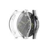 Microcase Huawei Watch Gt 3 46 Mm Önü Kapalı Silikon Kılıf - Şeffaf