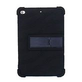 Microcase iPad Mini 5.Nesil 2019 Standlı Silikon Tablet Kılıf - Siyah