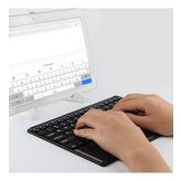 Microcase İpad Pro 12.9 2020 Bluetooth Touchpad Klavye 28 Cm (tr Sticker) + Tablet Standı - Al2756