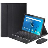Microcase Lenovo Tab M10 TB-X505F Bluetooth Touchpad Klavye + Bluetooth Mouse + Standlı Kılıf - Bkk7