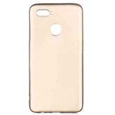 Microcase Oppo A12 Premium Matte Silikon Kılıf - Gold