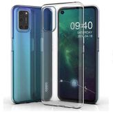 Microcase Oppo A72 0.2 mm İnce Soft Silikon Kılıf - Şeffaf