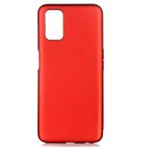 Microcase Oppo A72 Premium Matte Silikon Kılıf - Kırmızı