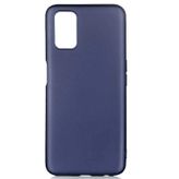 Microcase Oppo A72 Premium Matte Silikon Kılıf - Lacivert