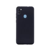 Microcase Samsung Galaxy A11 Premium Matte Silikon Kılıf - Siyah