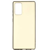 Microcase Samsung Galaxy Note 20 Plus Premium Matte Silikon Kılıf - Gold