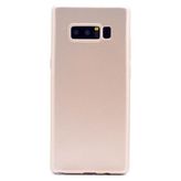 Microcase Samsung Galaxy Note 8 Premium Matte Silikon TPU Altın Kılıf
