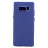 Microcase Samsung Galaxy Note 8 Premium Matte Silikon TPU Lacivert Kılıf