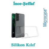 Microcase Samsung S21 Plus İnce 0.2 Mm Soft Silikon Kılıf Şeffaf