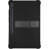 Microcase Samsung Tab S7 Plus T970 Tablet Standlı Silikon Kılıf - Siyah
