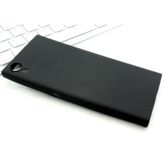 Microcase Sony Xperia XA1 Premium Mat Koruma Siyah Silikon Kılıf