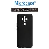Microcase Tecno Spark 6 Matte Serisi Silikon Tpu Kılıf - Siyah