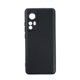 Microcase Xiaomi 12 Pro Elektrocase Serisi Silikon Siyah Kılıf