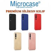 Microcase Xiaomi Mi 10 Premium Matte Silikon Gold Kılıf