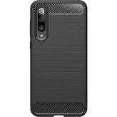 Microcase Xiaomi Mi 9 Brushed Carbon Fiber Silikon Kılıf