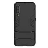 Microcase Xiaomi Mi 9 Explorer Alfa Serisi Armor Standlı Kılıf - Siyah