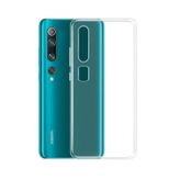 Microcase Xiaomi Mi10 İnce 0.2 mm Soft Silikon Kılıf - Şeffaf