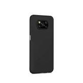 Microcase Xiaomi Poco X3 NFC Matte Serisi Silikon Kılıf - Siyah