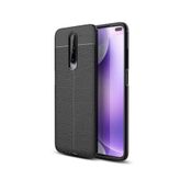 Microcase Xiaomi Redmi K30 Leather Tpu Silikon Kılıf - Siyah