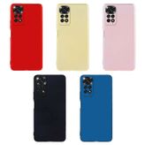 Microcase Xiaomi Redmi Note 11 Global Premium Matte Silikon Kılıf (Kırmızı)