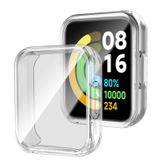 Microcase Xiaomi Redmi Watch 2 Lite Önü Kapalı Silikon Kılıf - Şeffaf