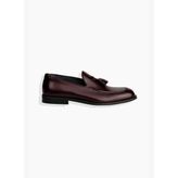 Microlight Taban Bordo Loafer Ayakkabı