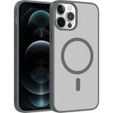 Microsonic Apple iPhone 12 Pro Kılıf Magsmoke Neo Gri