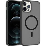 Microsonic Apple iPhone 12 Pro Kılıf Magsmoke Neo Siyah