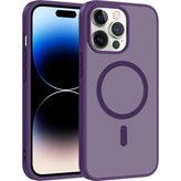 Microsonic Apple iPhone 14 Pro Max Kılıf Magsmoke Neo Derin Mor