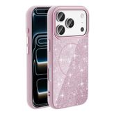 Microsonic Apple iPhone 18 Pro Kılıf GlamGrip Luxe Pembe