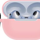 Microsonic Huawei FreeBuds Pro 2 Askılı Mat Silikon Pembe Kılıf